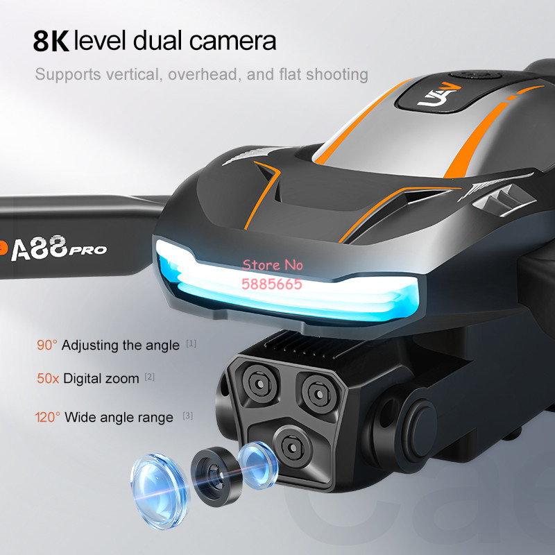 8K Aerial Photography Optical  - Photography Drone ulasan dan harga