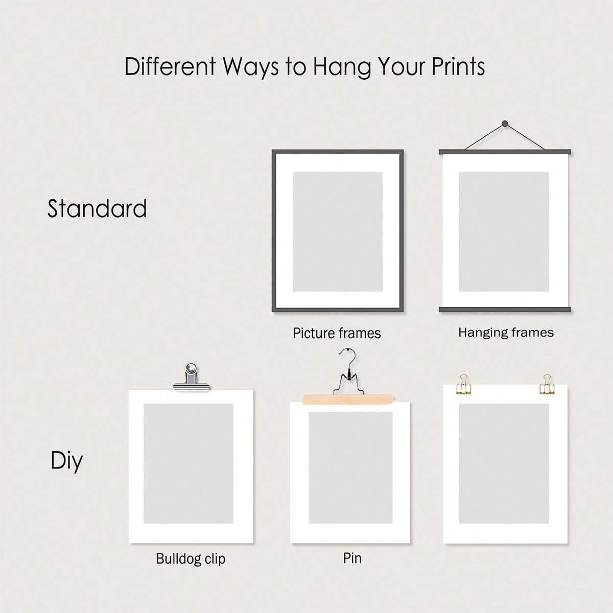 4/5/6pcs Custom Canvas Printin - Photography Poster ulasan dan harga