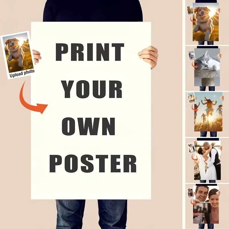 Personalized unframed Photo/Te - Photography Poster ulasan dan harga