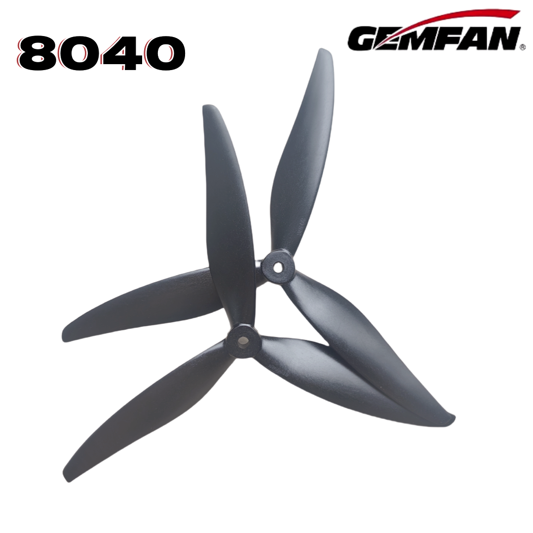 Gemfan 8040 8X4X3 3-blade 8-in - Photography Drone ulasan dan harga