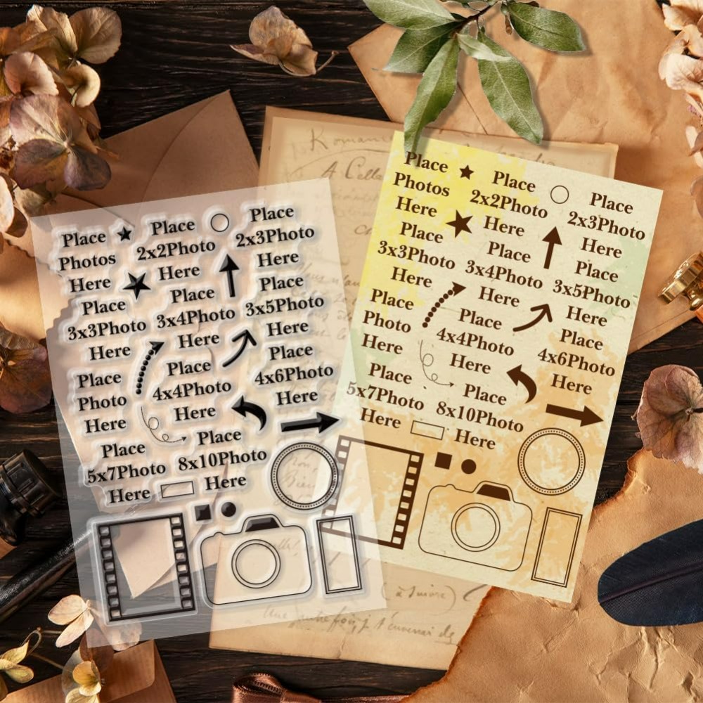 Place Photo Here Clear Stamp A - Photography Object ulasan dan harga