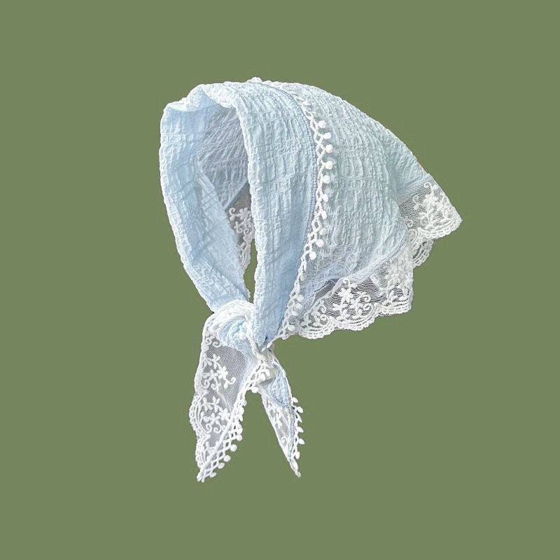 Fashion Lace Triangle Headscar - Photography Triangle ulasan dan harga