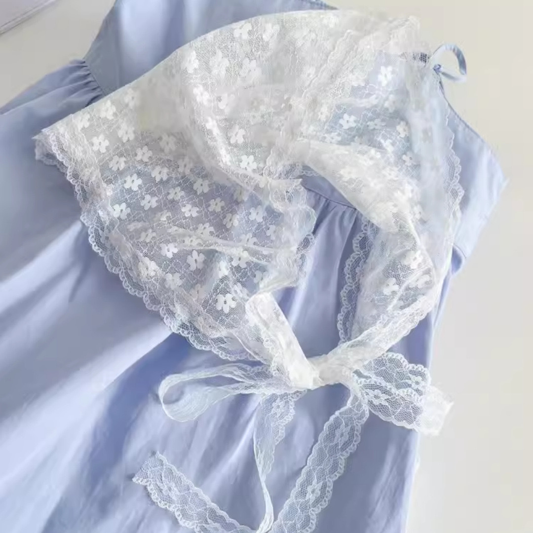 Fashion Lace Triangle Headscar - Photography Triangle ulasan dan harga