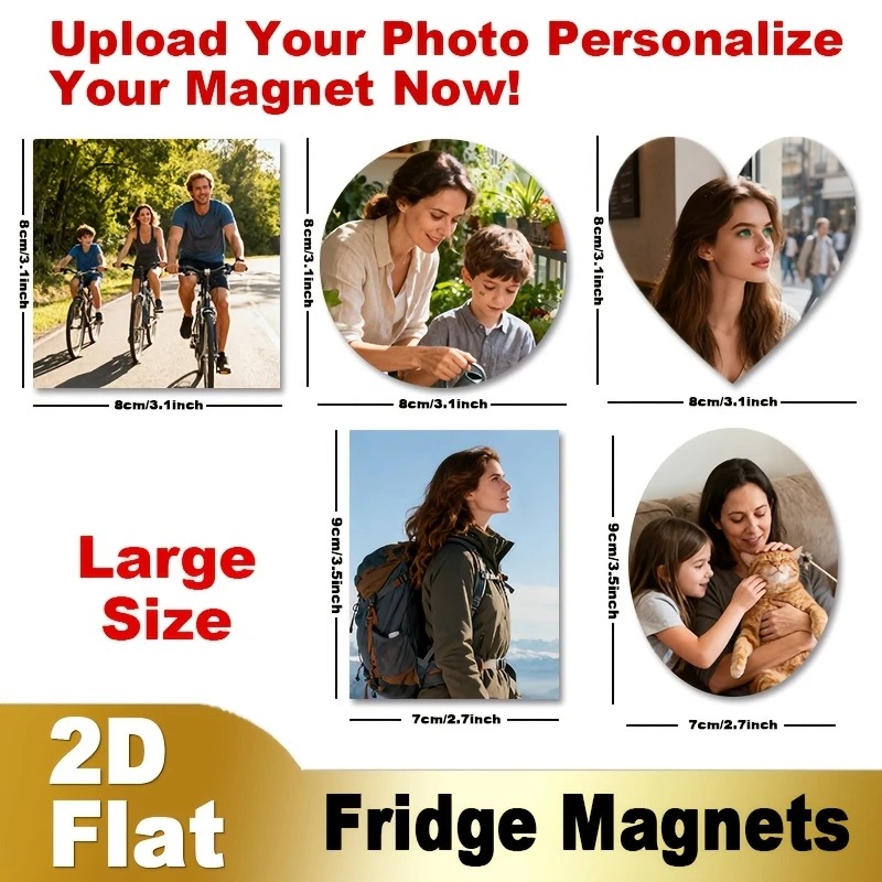 Custom Photo Fridge Magnet 2D  - Photography Object ulasan dan harga