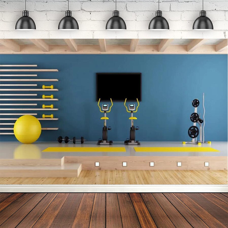 Photography Backdrop Home Gym  - Photography Yoga ulasan dan harga