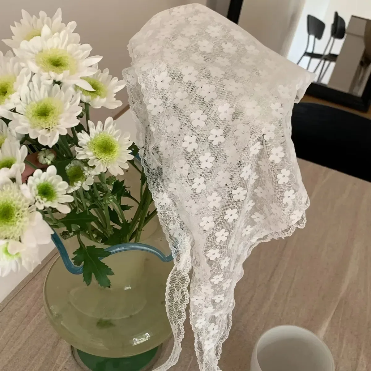 Lace Flower Elegant Temperamen - Photography Triangle ulasan dan harga