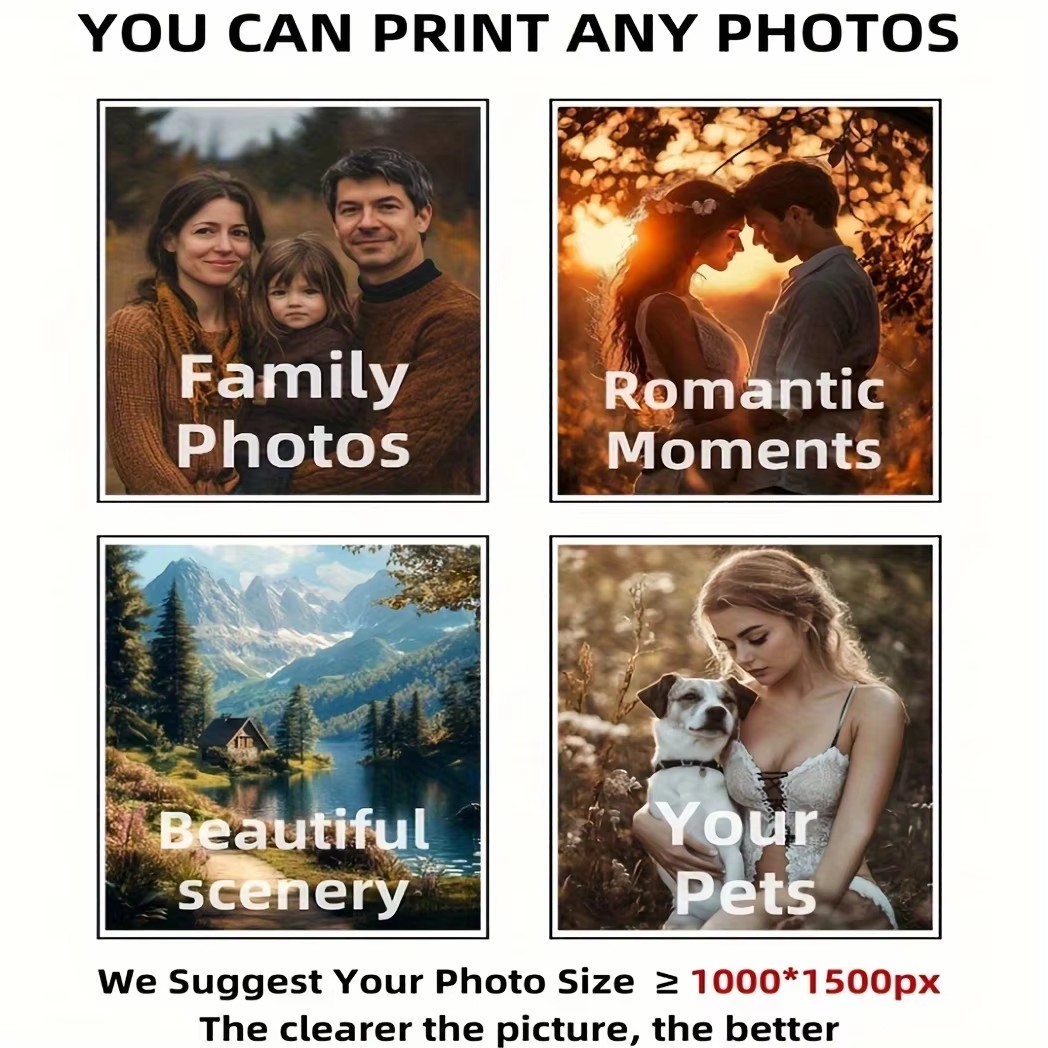 2pcs/set Custom Canvas Prints  - Photography Poster ulasan dan harga