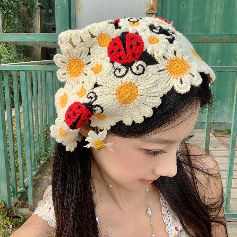 Korean Sweet Cute Handmade Cro - Photography Triangle ulasan dan harga