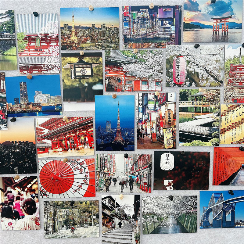 30Pcs 10x14cm Travel Landscape - Photography Aesthetic ulasan dan harga