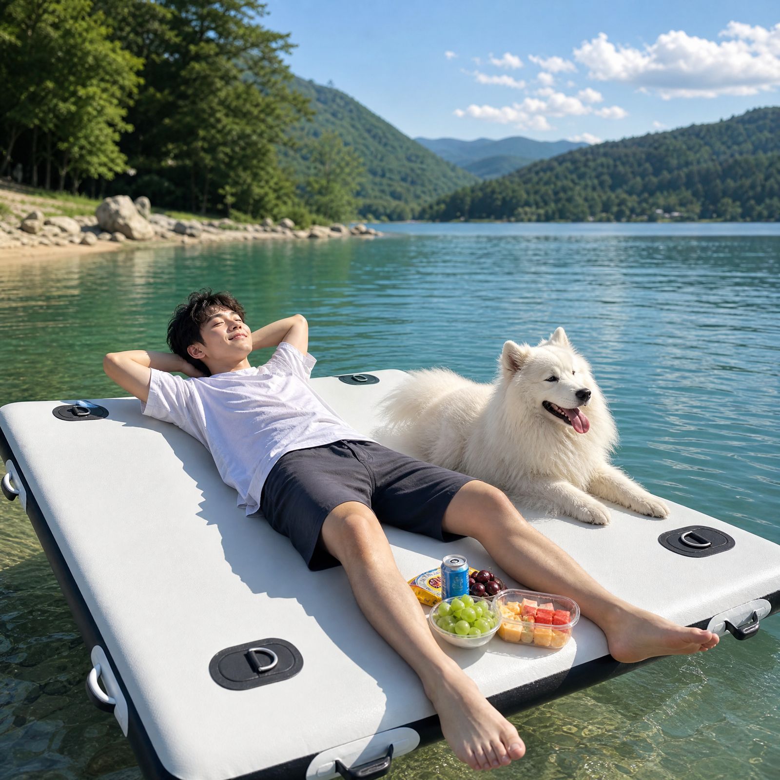 Portable Fishing Boat 2*1.5m I - Photography Yoga ulasan dan harga