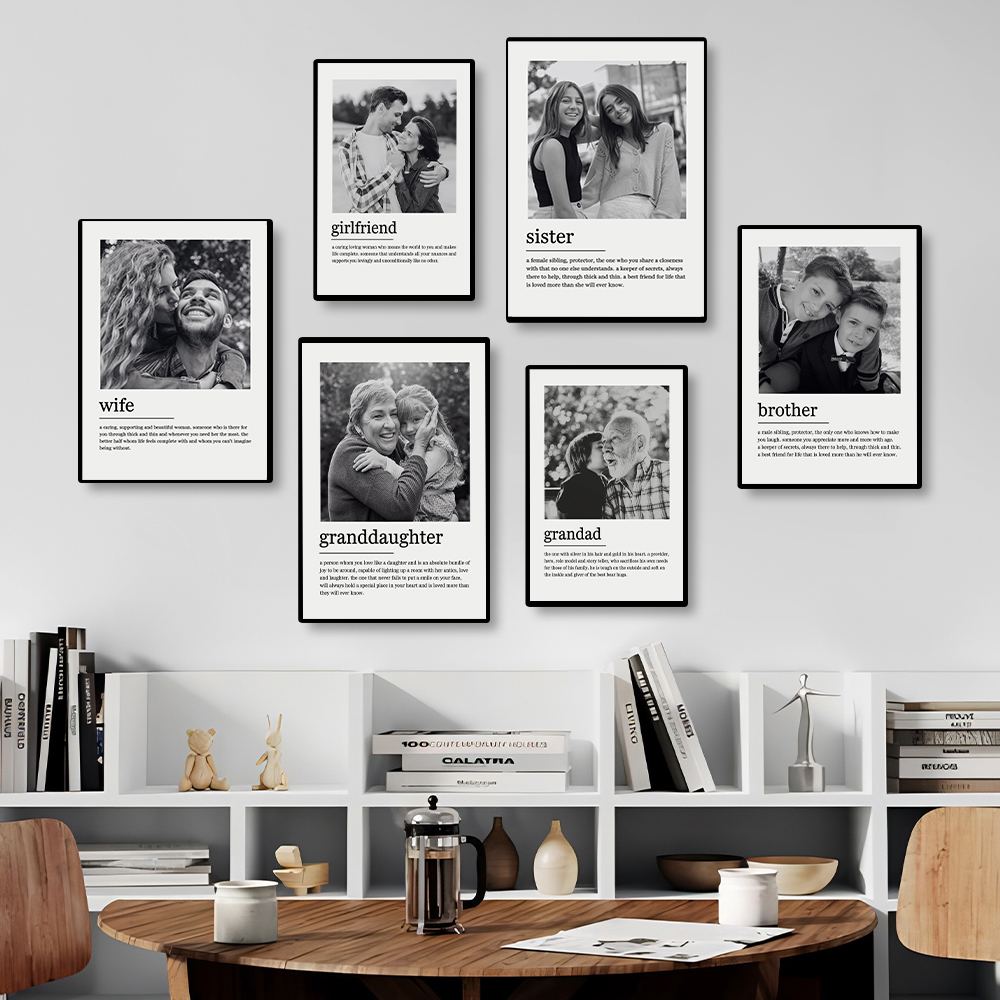 Custom Family Photo Canvas Pai - Photography Poster ulasan dan harga