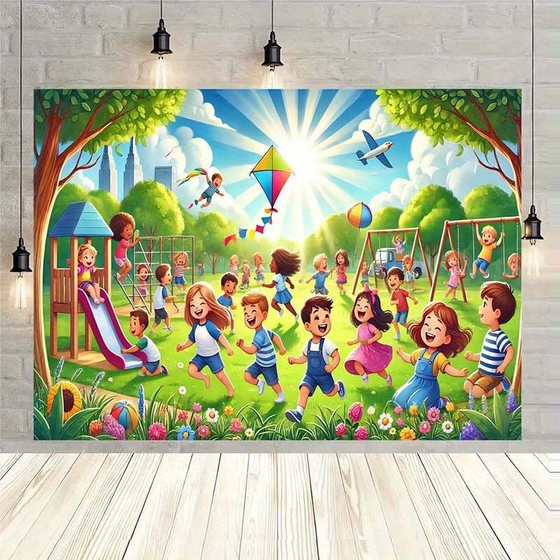 Vibrant Happy Game Background  - Photography Aesthetic ulasan dan harga