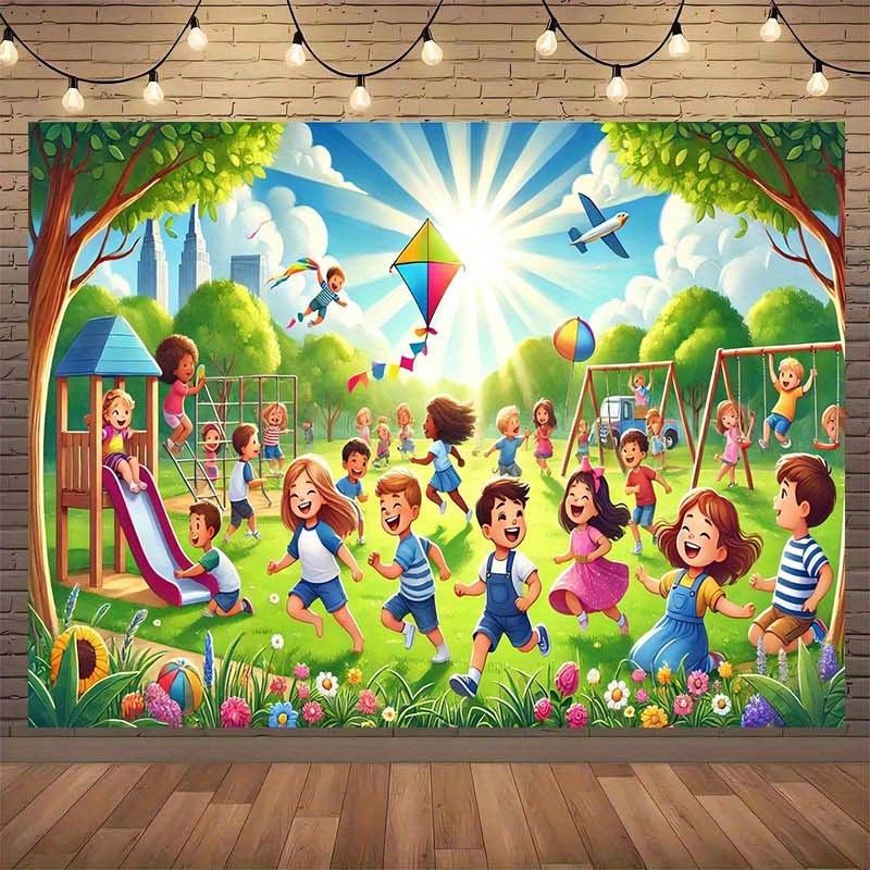 Vibrant Happy Game Background  - Photography Aesthetic ulasan dan harga