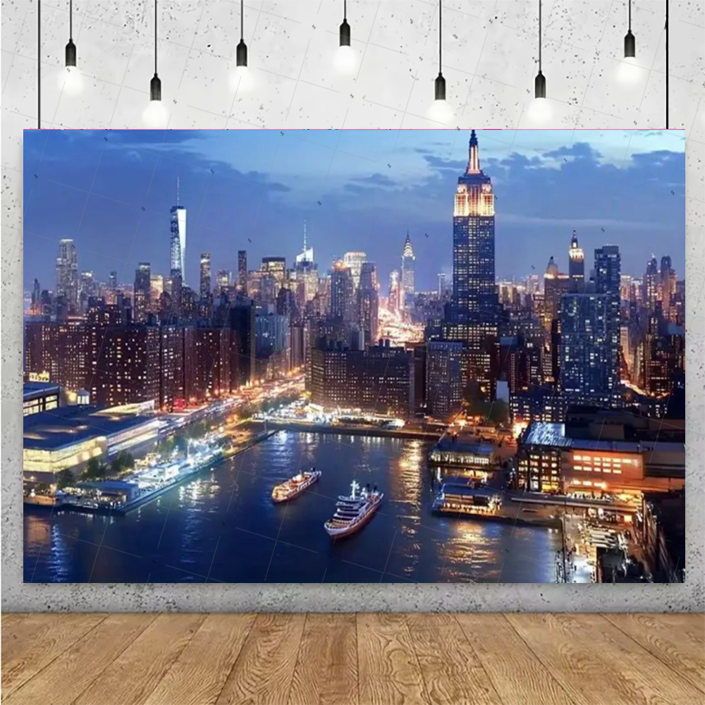 Night View High-Rise Building  - Photography Aesthetic ulasan dan harga